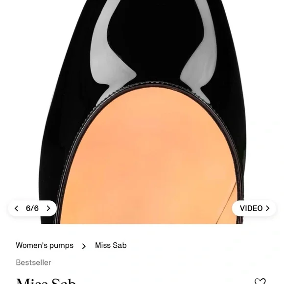 NIB Louboutin Glossy Patent Leather Chunky Heels - Picture 2 of 16